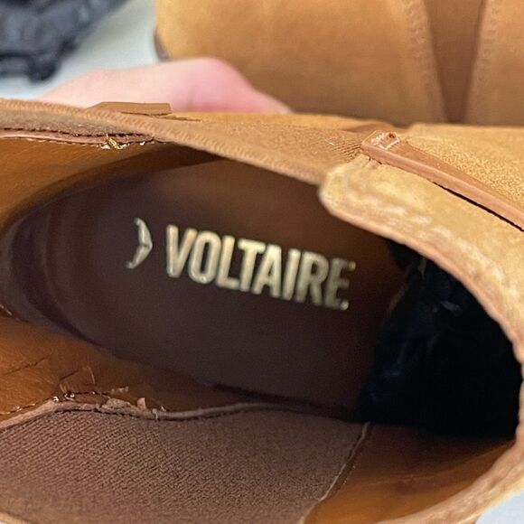 Zadig & Voltaire Tyler Suede pointed toe Western heeled Ankle Bootie FR 39/US 8 - Picture 13 of 17